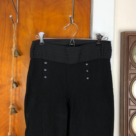 ZARA High Rise Black Leggings Size Medium - Picture 2 of 11